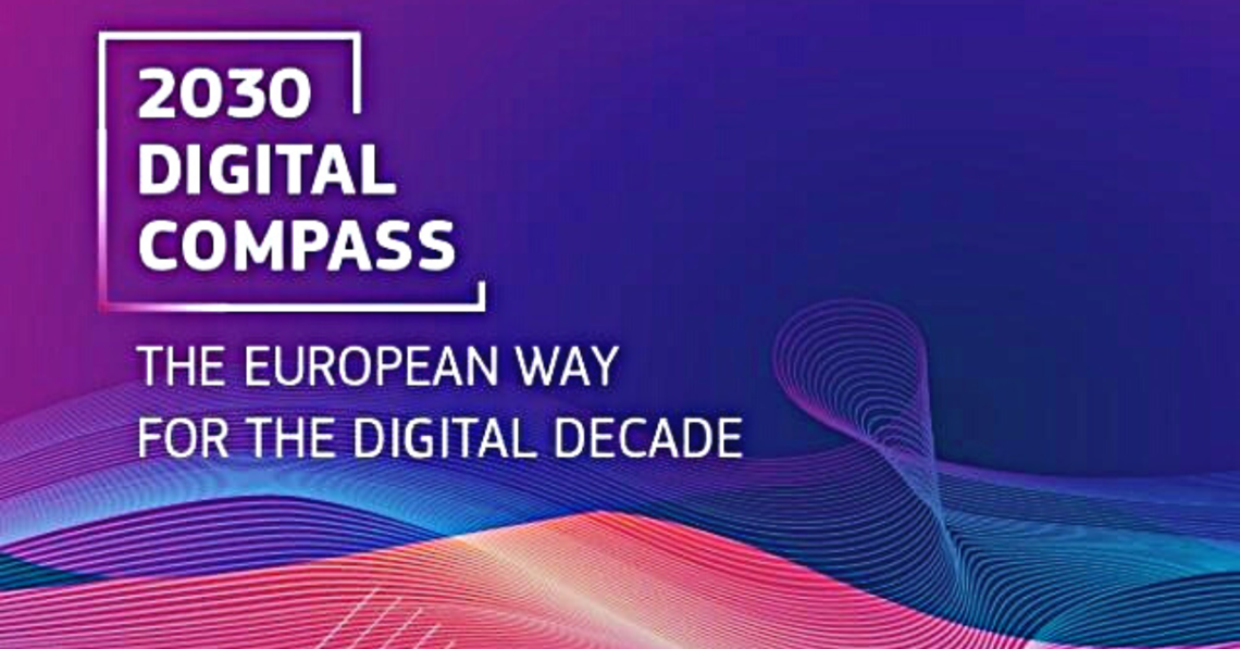 Europas digitale årti |Europa Kommissionen fastlægger strategi og kurs for et digitalt styrket EU frem mod år 2030 |DSJC Danmark